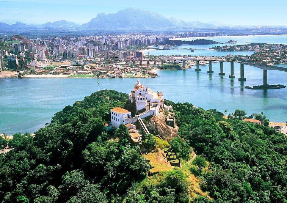 Apartamento Pasárgada 413 Apartment Vila Velha  Bagian luar foto